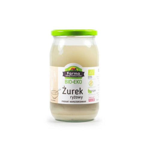 Żurek na zakwasie ryżowym bezglutenowy 700 ml - Farma Świętokrzyska (EKO)