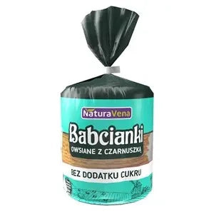 Babcianki owsiane z czarnuszką 100 g - Naturavena