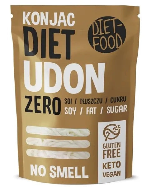 Makaron konjac udon bezglutenowy 270 g (200 g) - DIET-FOOD