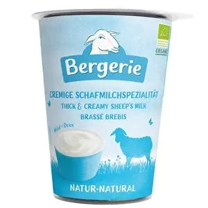 Owczy kremowy jogurt naturalny 400 g - Bergerie (EKO)