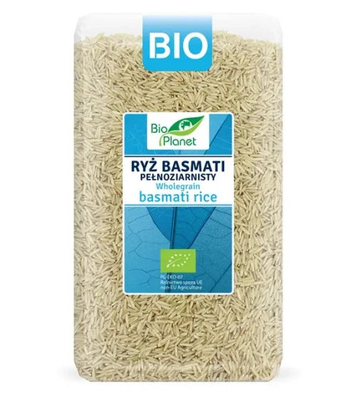Ryż basmati pełnoziarnisty 1 kg - Bio Planet (EKO)
