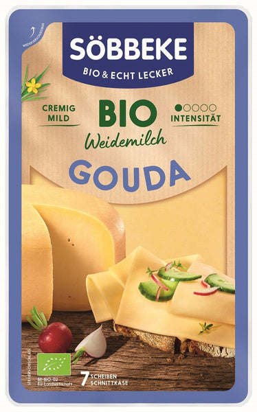 Ser gouda plastry 125 g - Sobbeke (EKO)