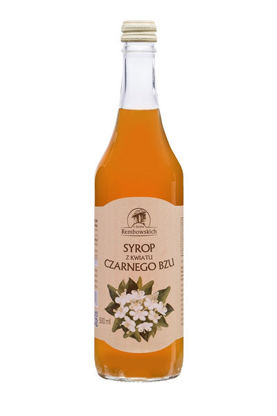 Syrop kwiat czarnego bzu 500 ml - Rembowscy